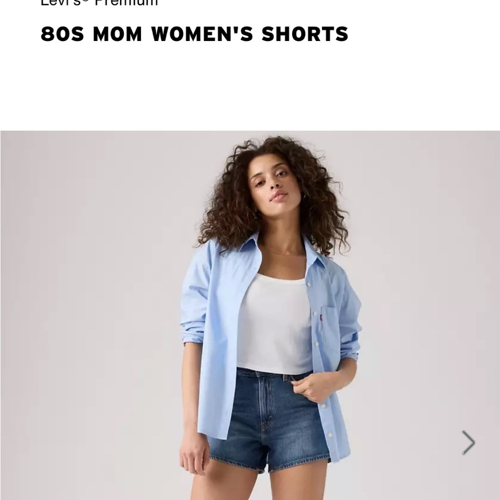 Levi's Blue Women's Shorts